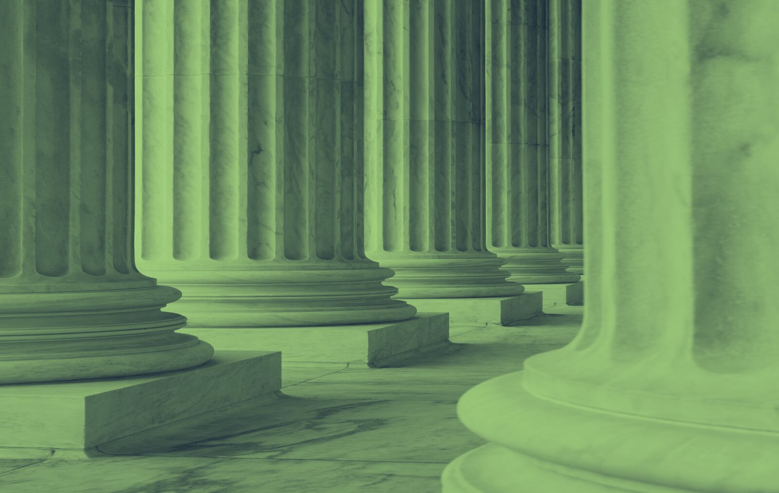 Marble columns in law firm, representing strength, justice and legal expertise - injury attorney