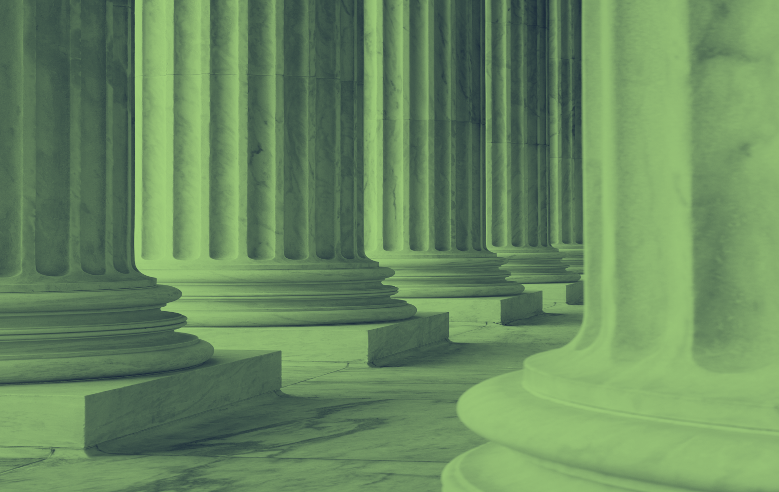 Marble columns in law firm, representing strength, justice and legal expertise - injury attorney