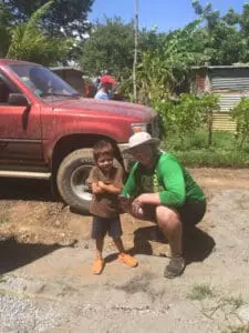 Truck accident victim with child, seeking fair compensation with experienced injury attorney