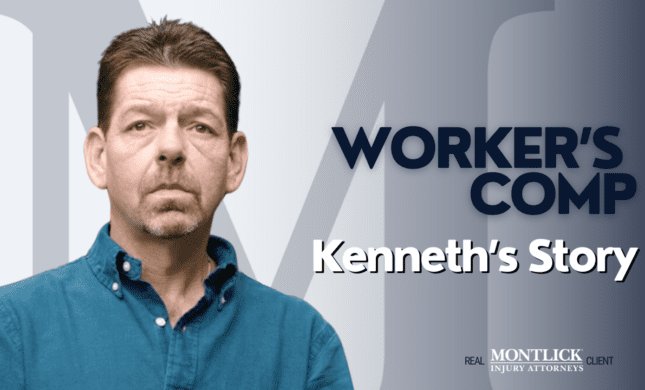 Kenneth turned to Montlick to handle his workers' compensation claim.