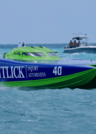 Montlick Injury Attorneys Offshore Raceboat