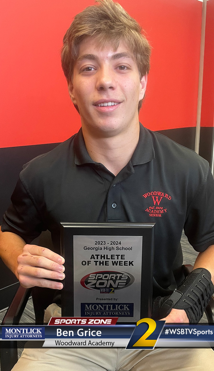 We honor and recognize male and female athletes in all high school sports throughout the entire school year with the Montlick Athlete of the Week Award.