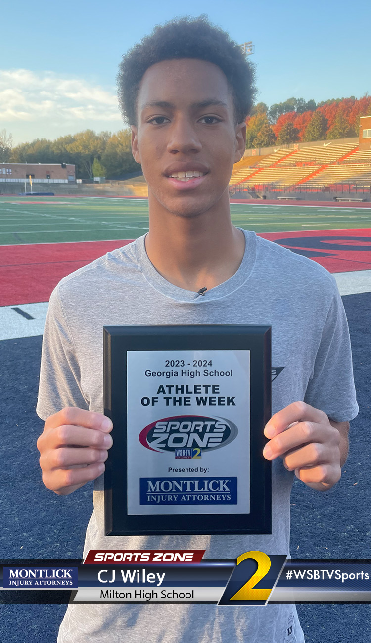 We honor and recognize male and female athletes in all high school sports throughout the entire school year with the Montlick Athlete of the Week Award.
