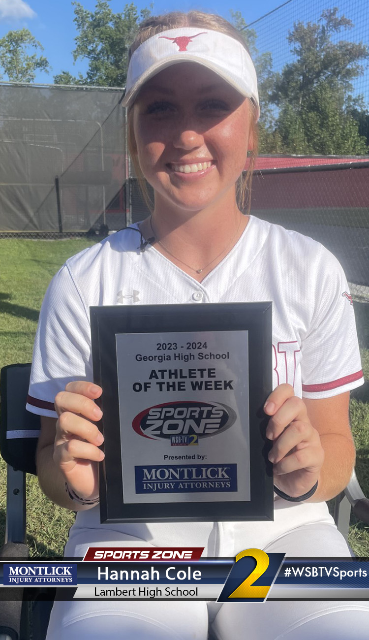We honor and recognize male and female athletes in all high school sports throughout the entire school year with the Montlick Athlete of the Week Award.