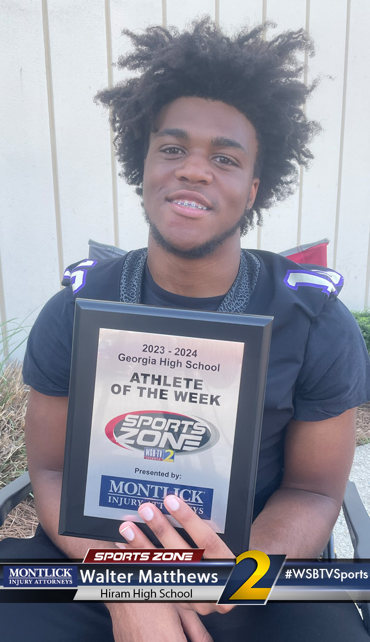 We honor and recognize male and female athletes in all high school sports throughout the entire school year with the Montlick Athlete of the Week Award.