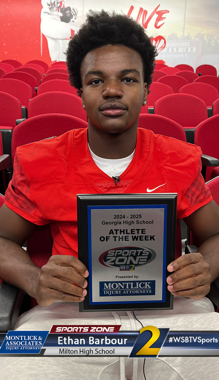 We honor and recognize male and female athletes in all high school sports throughout the entire school year with the Montlick Athlete of the Week Award.
