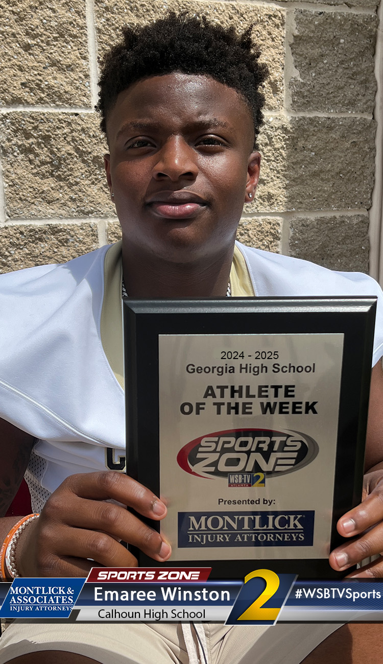 We honor and recognize male and female athletes in all high school sports throughout the entire school year with the Montlick Athlete of the Week Award.