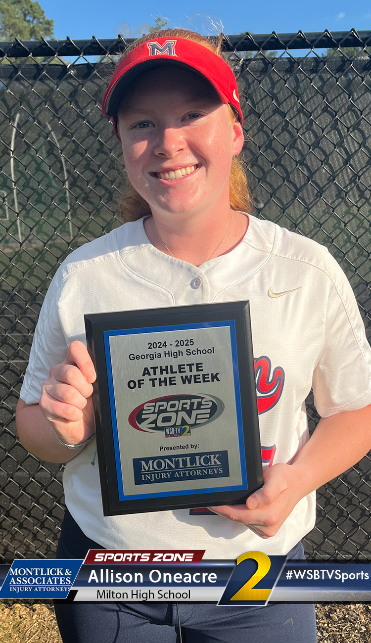 We honor and recognize male and female athletes in all high school sports throughout the entire school year with the Montlick Athlete of the Week Award.