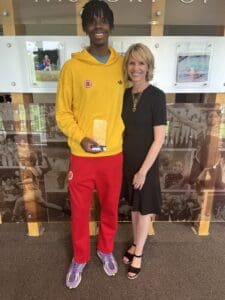 We honor and recognize male and female athletes in all high school sports throughout the entire school year with the Montlick Athlete of the Week Award.