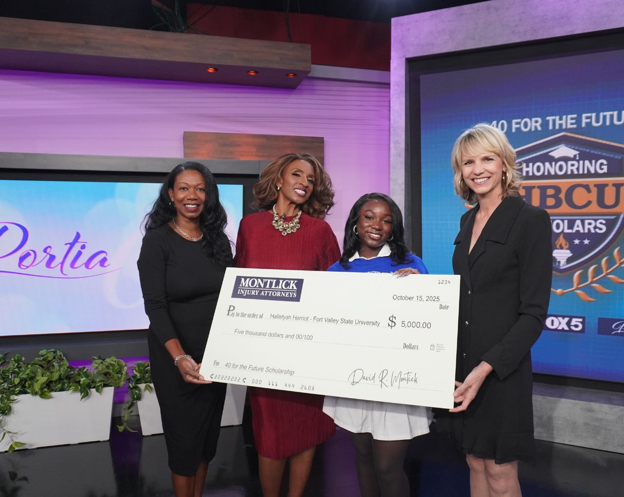 Hallelyah Herriot HBCU scholarship finalist