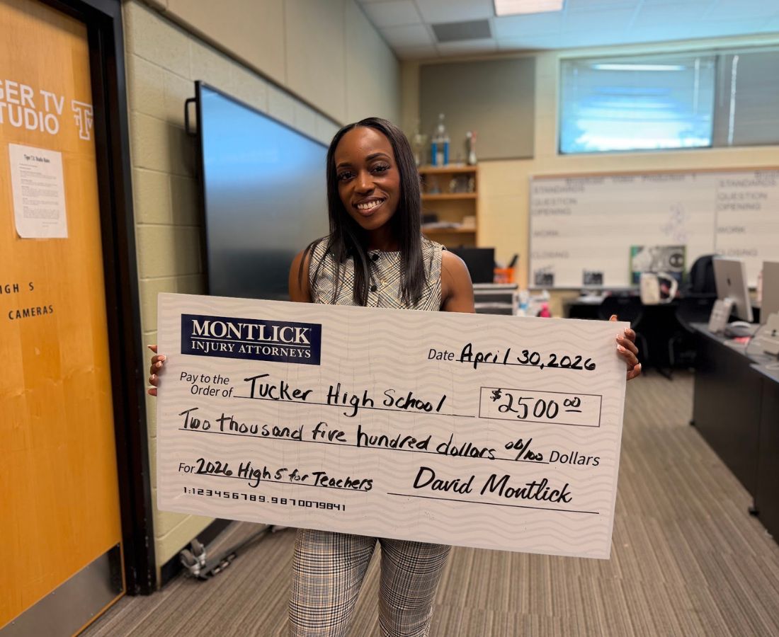 High 5 for Teachers winner Erika Allen